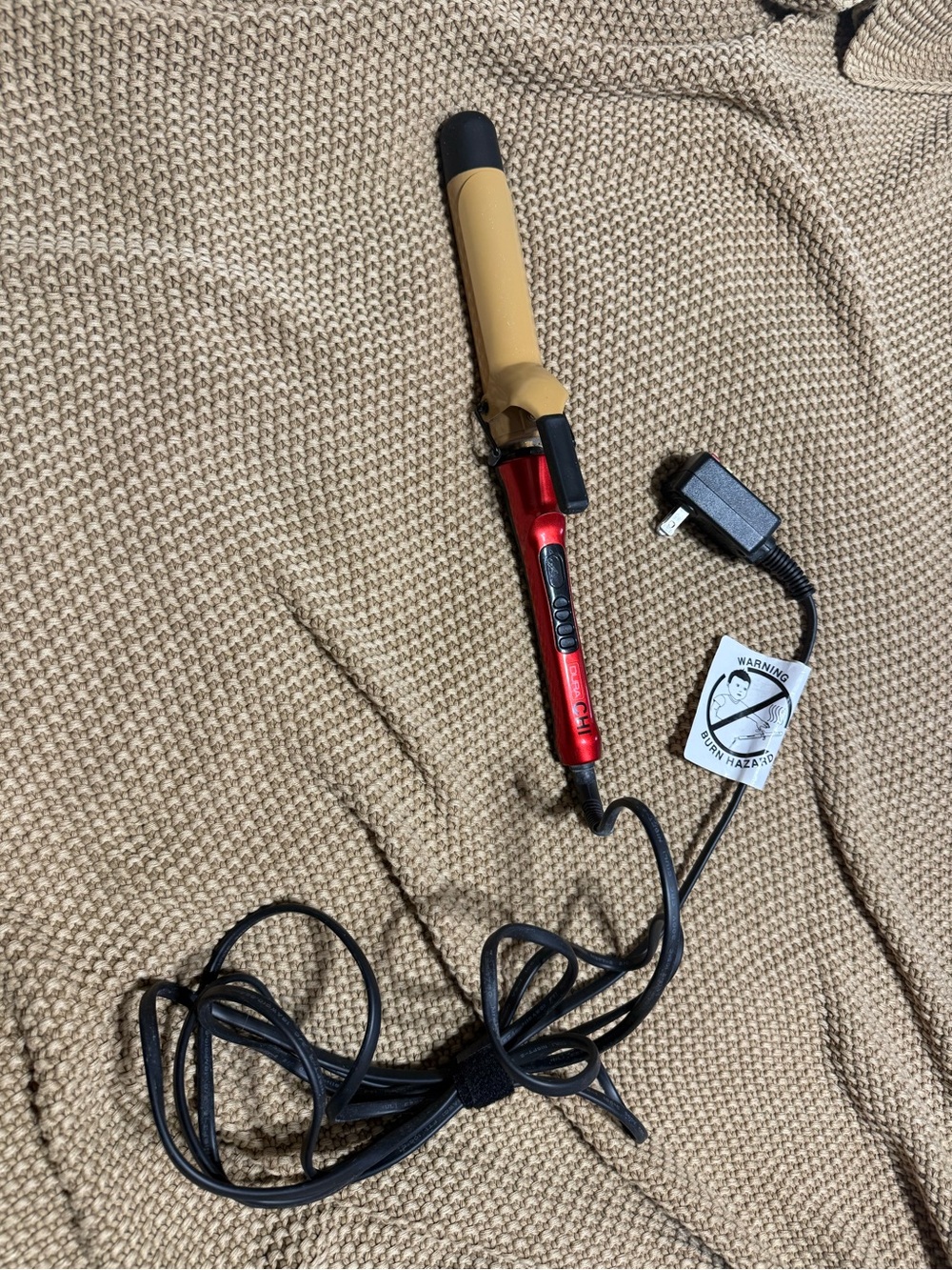 CHI Dura Ceramic Curling Iron 1.25”